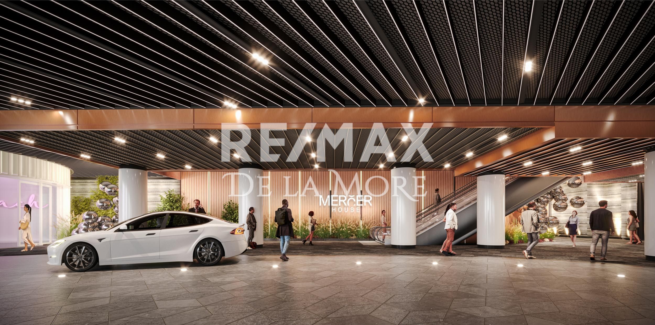 Mercer House – drop-off area