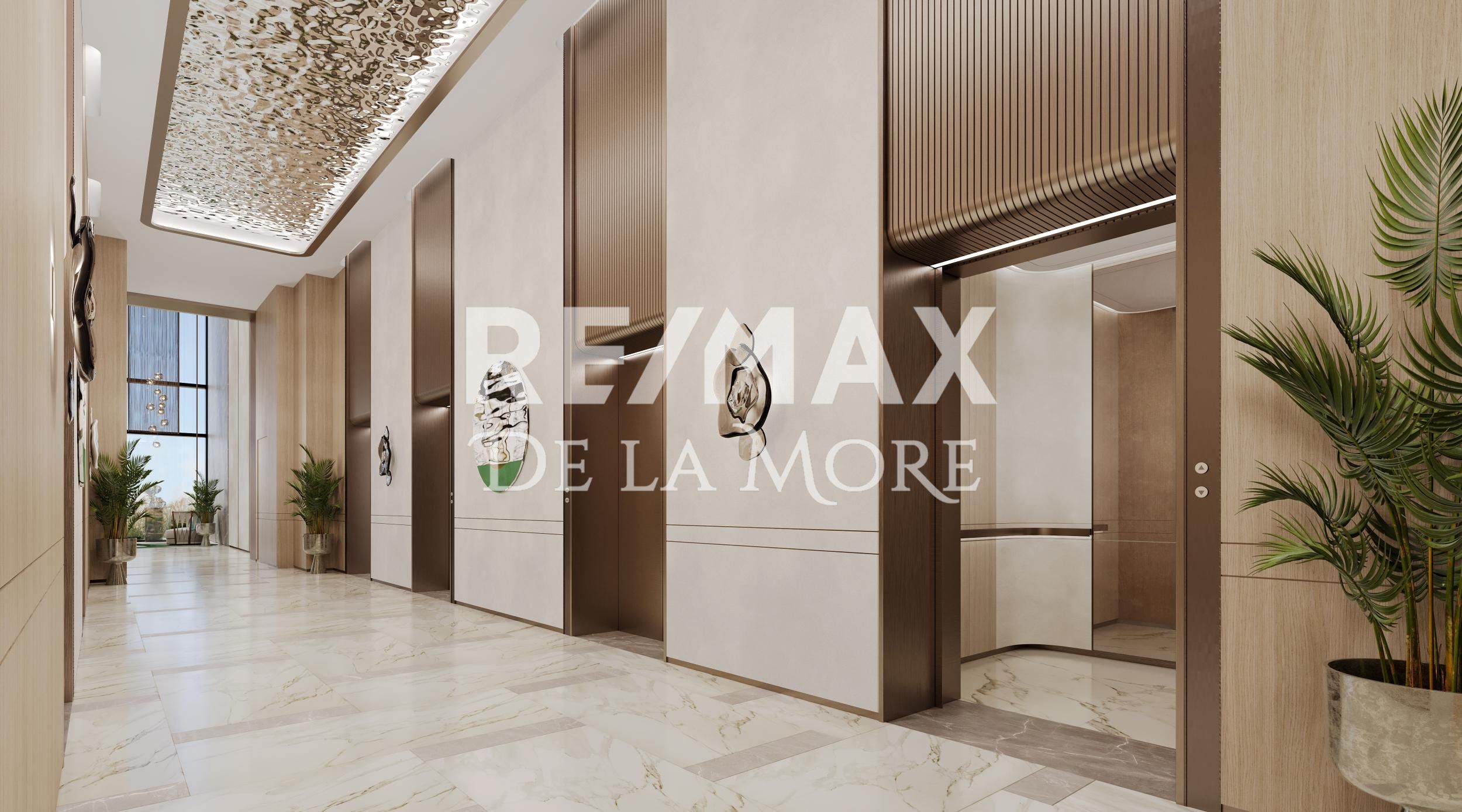 Mercer House – lift lobby