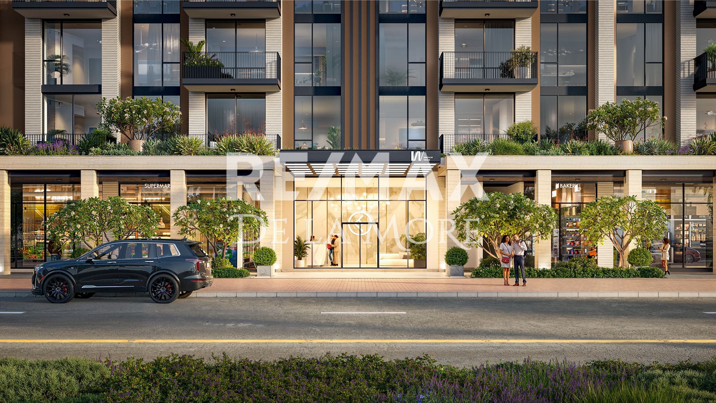 WIndsor House – entrance