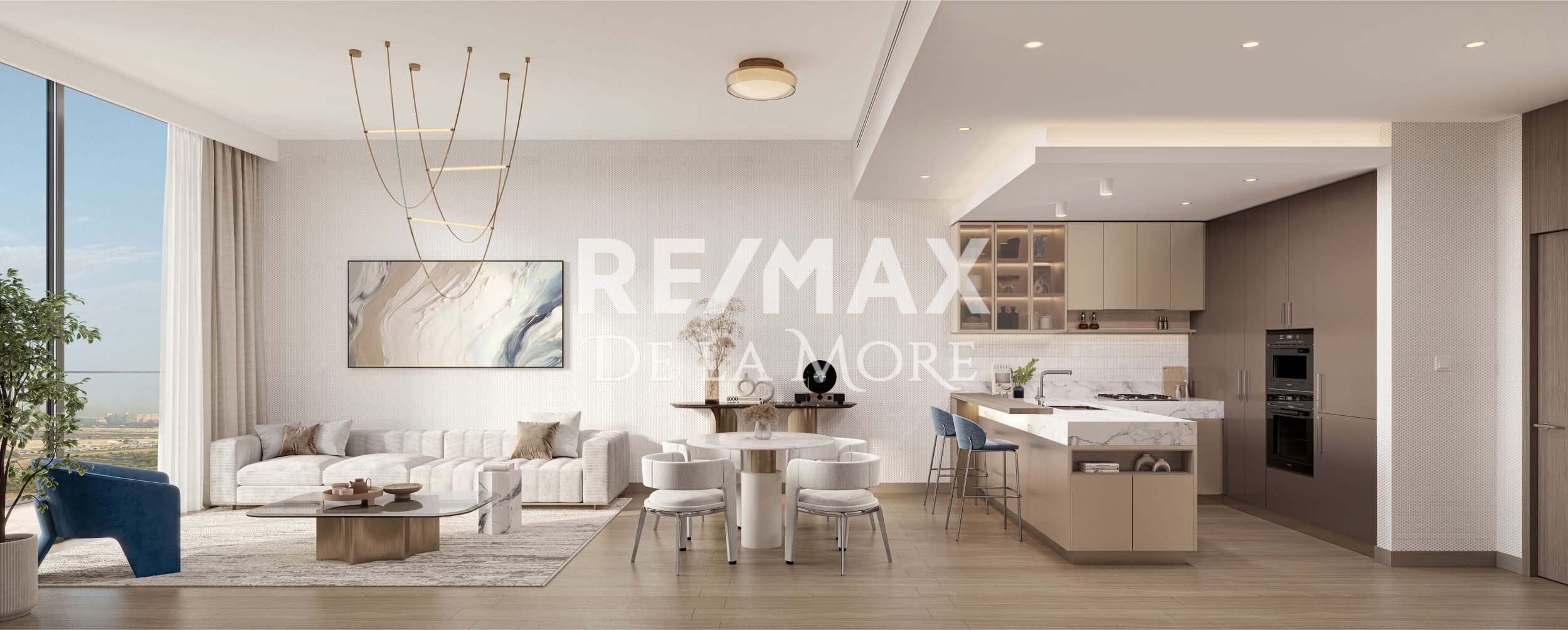 Windsor House – living and dining