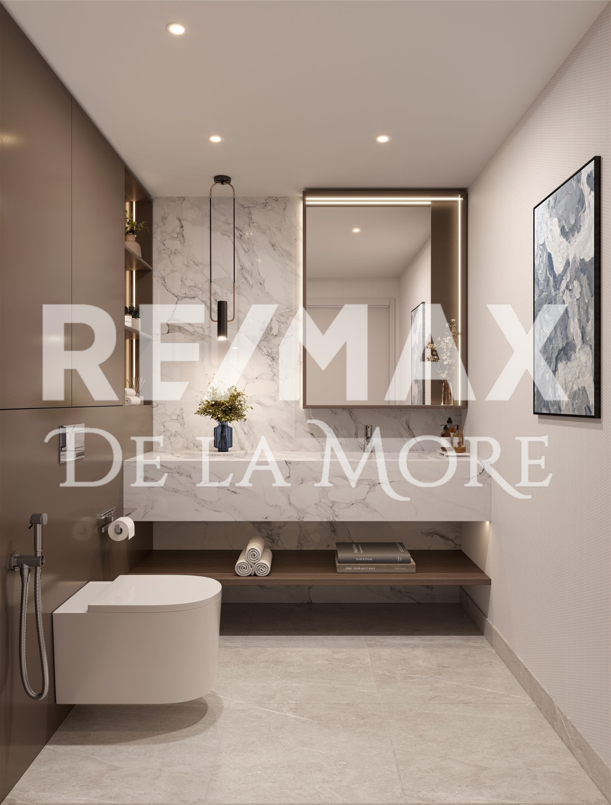 Windsor House – powder room